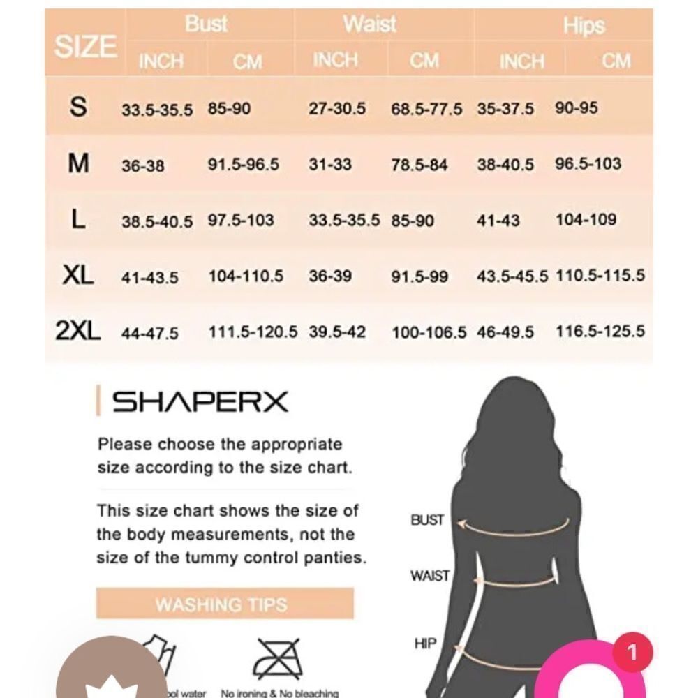 SHAPERX Tummy Control Open Bust Full Shapewear for Women Seamless Body Shaper - Picture 8 of 8